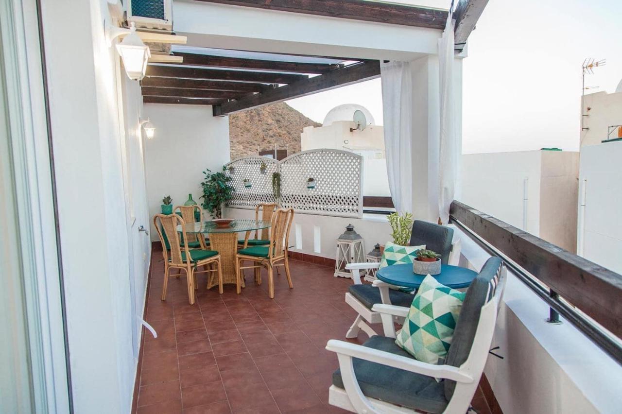 Coqueto Apartamento Con Vistas Al Mar Y Piscina Carboneras Eksteriør bilde